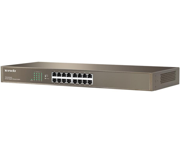 Tenda TEG1016G 16 portów Gigabit Ethernet stalowa obudowa - 1375600 - zdjęcie 3